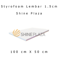 Gambar Styrofoam Lembaran 100x50 Tebal 1.5cm - Stereofoam Gabus 1,5 cm Khusus Gosend Instan dari Shine Plaza Kota Bandung 1 Tokopedia