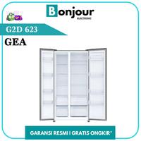 Gambar Kulkas GEA 625 liter G2D 623 Inox GEA G2D 623 Silver Stainless G2D623 dari Bonjour Electronic Official Kota Depok 2 Tokopedia