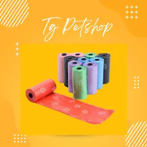 kantong plastik poop anjing kucing polos