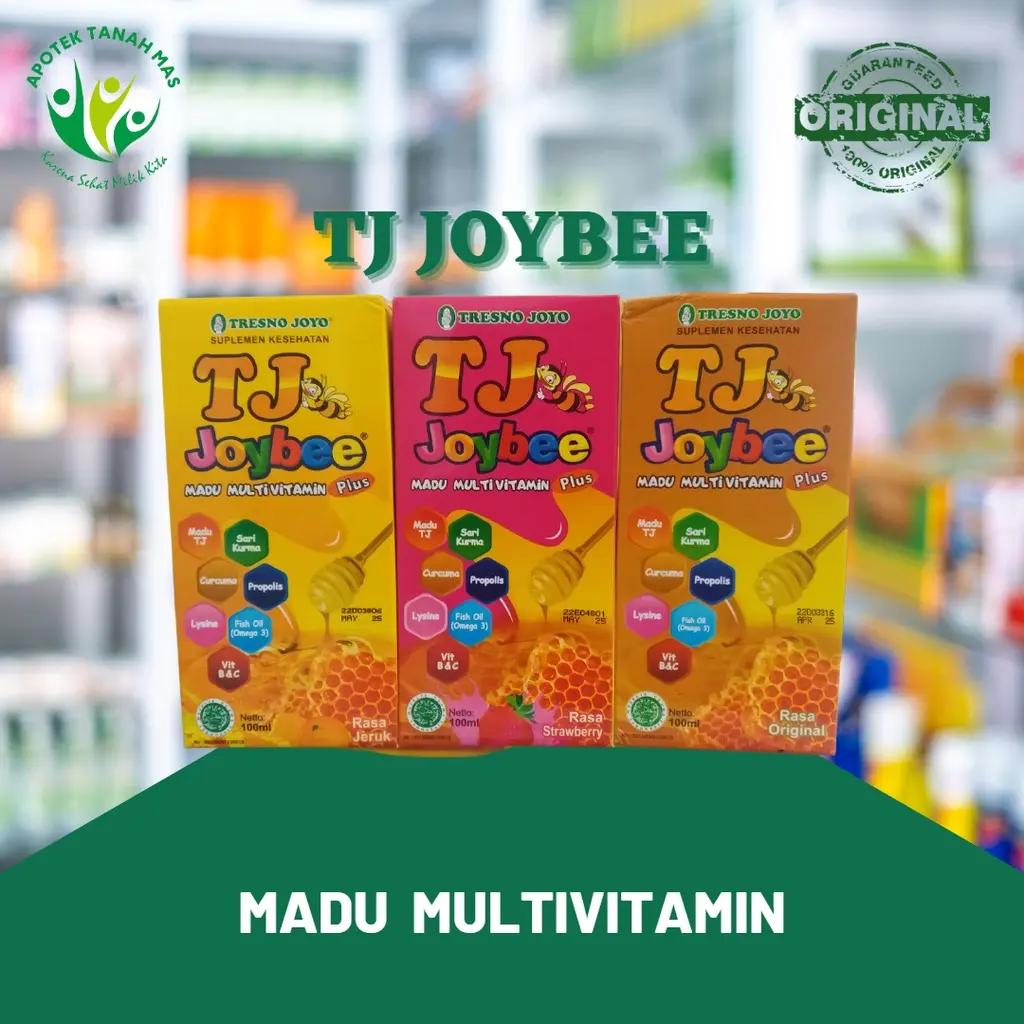 TJ Joybee Madu Multivitamin 125ml