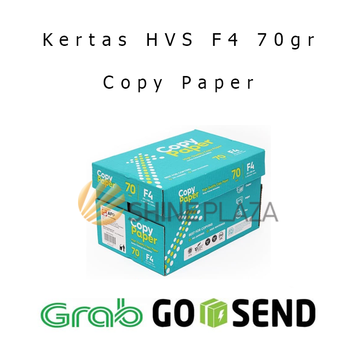 Gambar Kertas HVS F4 70gr Copy Paper - Kertas Print Fotocopy Putih Folio 70 gram 1 Dus dari Shine Plaza Kota Bandung Tokopedia
