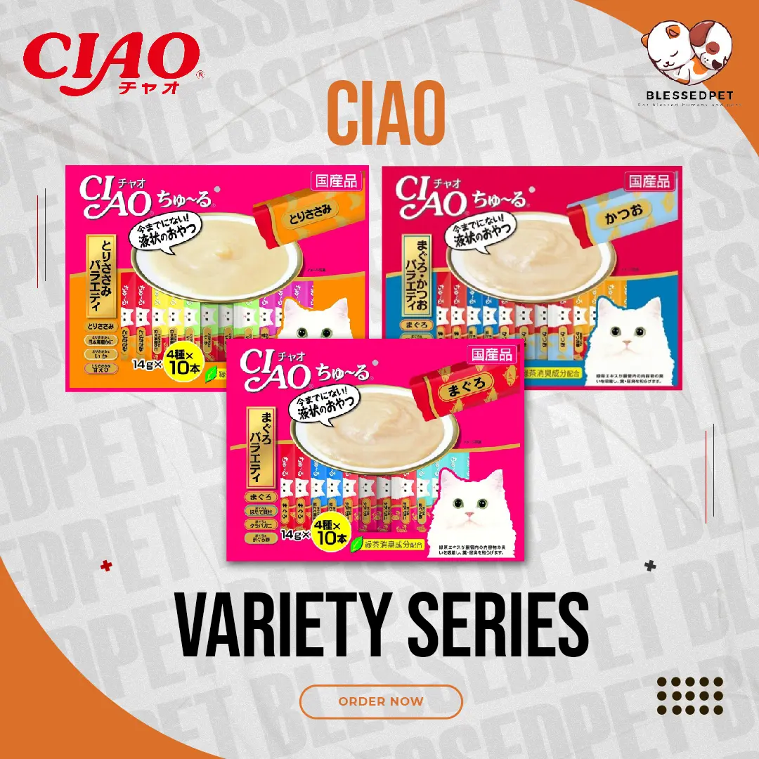 CIAO Churu Liquid Variety Series / Snack Kucing CIAO Liquid isi 40pcs