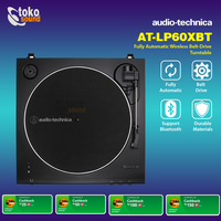 Gambar Audio Technica AT-LP60X BT Full Automatic Bluetooth Turntable Original dari Tokosound Proaudio Kota Administrasi Jakarta Barat 2 Tokopedia