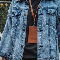 Gambar BUCINI ID Card Holder Kulit Asli - ID Card H - Hitam dari Bucini Kab. Sleman 2 Tokopedia
