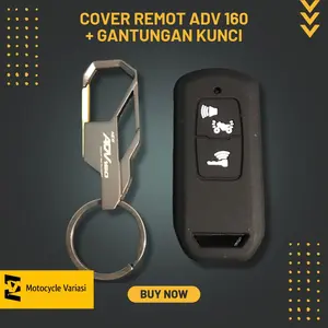 Paket Gantungan Kunci + Cover Remot ADV 160 Gantungan Kunci Logo ADV