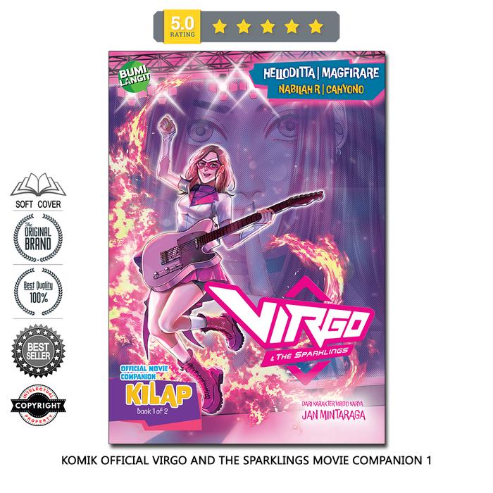 Gambar Bumilangit komik Virgo official movie companion 1 - KILAP dari Bumilangit ID Kota Administrasi Jakarta Selatan Tokopedia