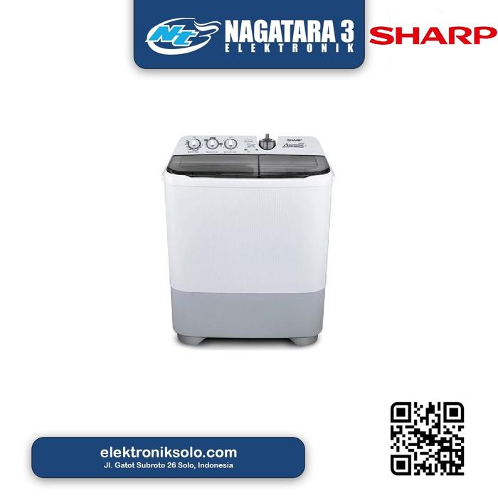 Gambar MESIN CUCI TWIN TUB SHARP ES-T96CL-HK dari NAGATARA 3 ELEKTRONIK Kota Surakarta Tokopedia