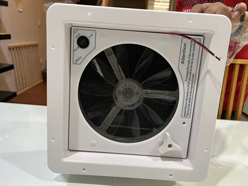 RV Roof Vent 11" Campervan 2