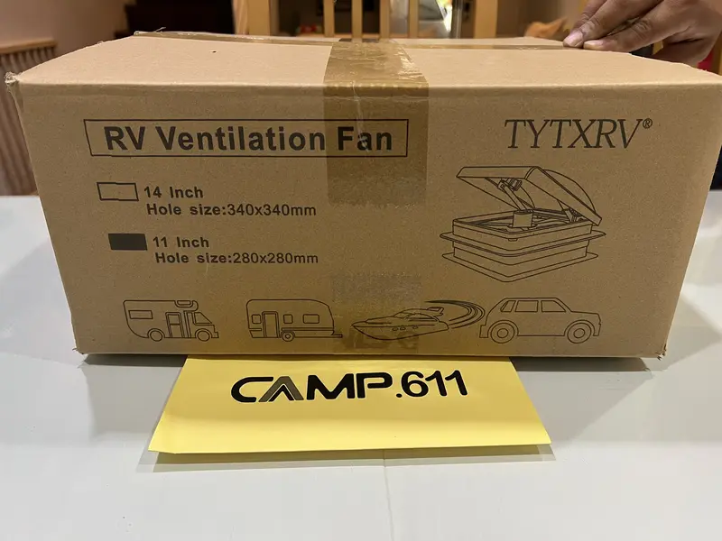 RV Roof Vent 11" Campervan 3