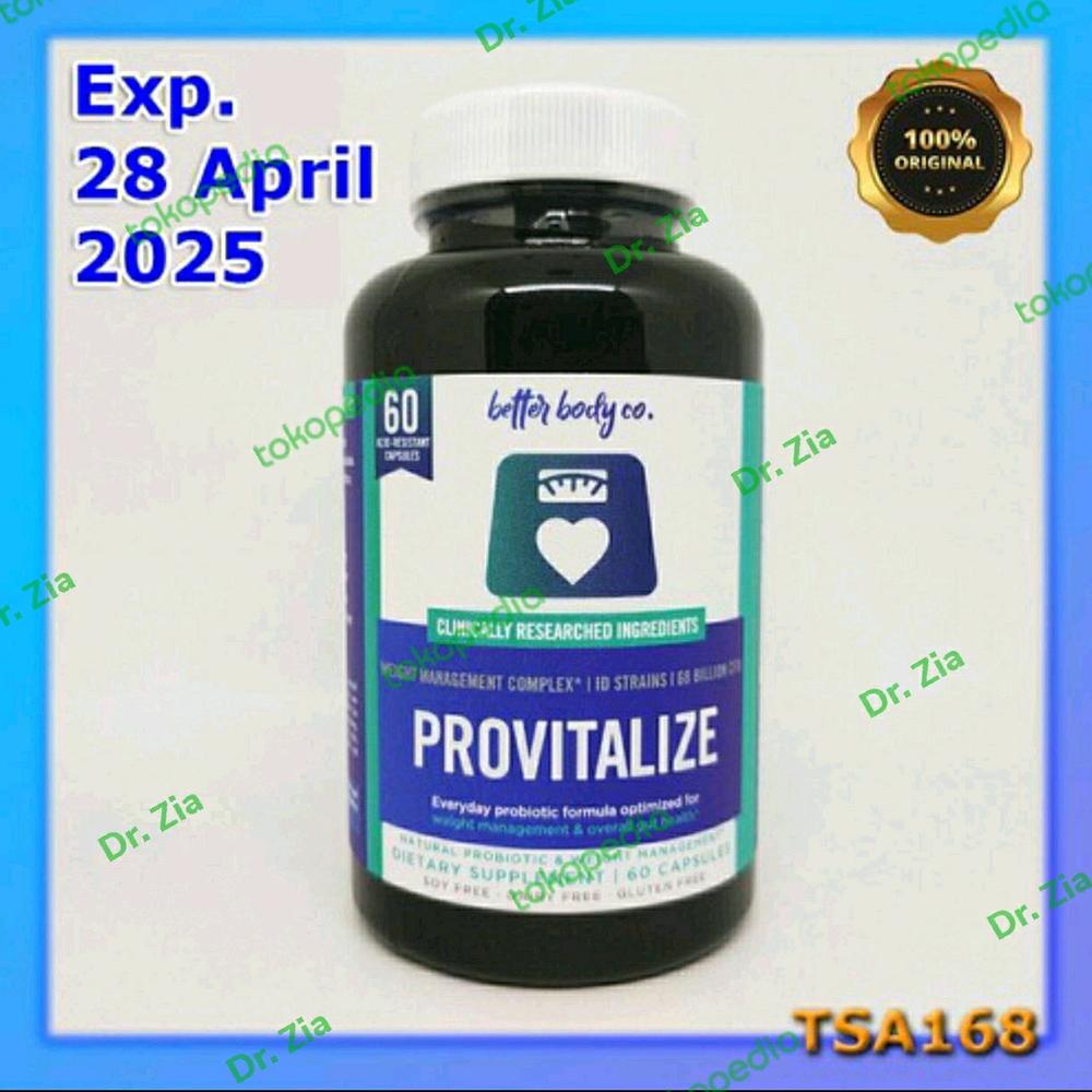 Better Body Co Previtalize probiotic weight management Menopause 60cap