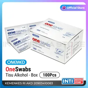 ONEMED - Tisu Alkohol OneSwab | Alkohol Swab | One Swab