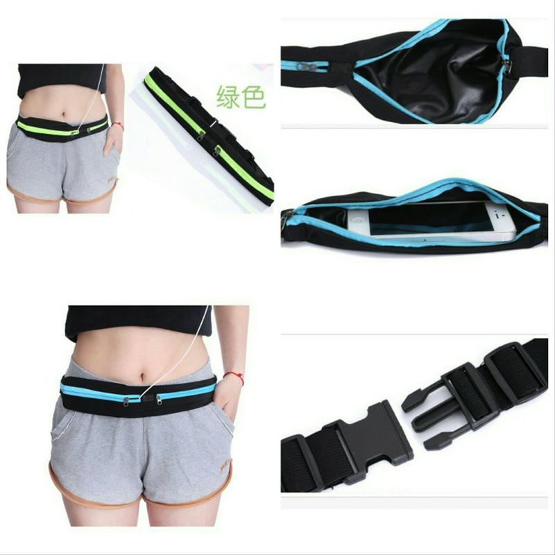 Tas Pinggang Jogging Belt Sport Lari Running Pouch Waterproof 0