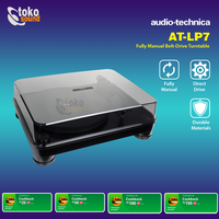 Gambar Audio Technica AT-LP7 Fully Manual Belt-Drive Turntable Original dari Tokosound Proaudio Kota Administrasi Jakarta Barat 1 Tokopedia