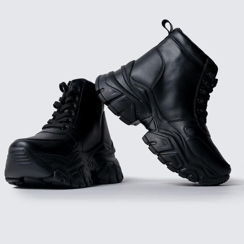 SEPATU SNEAKERS WANITA JOHNSON - ERIS BLACK 3