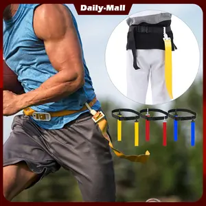 Adjustable Rugby Flag Tag Waist Strap Match Training Belt Flag Rugby A