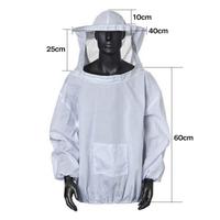 Gambar Jaket Anti Lebah – Bee Keeping Jacket Pelindung Tubuh & Kepala | Anti Sengat Lebah dan Tawon Putih dari gudangsafetycom Kota Administrasi Jakarta Barat 4 Tokopedia