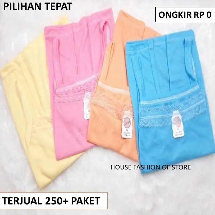 6 KAOS DALAM DALEM SINGLET TANKTOP BAJU KAUS ANAK PEREMPUAN CEWEK 1