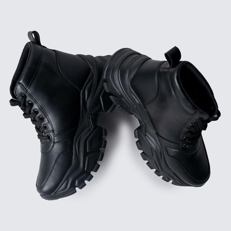 SEPATU SNEAKERS WANITA JOHNSON - ERIS BLACK 4