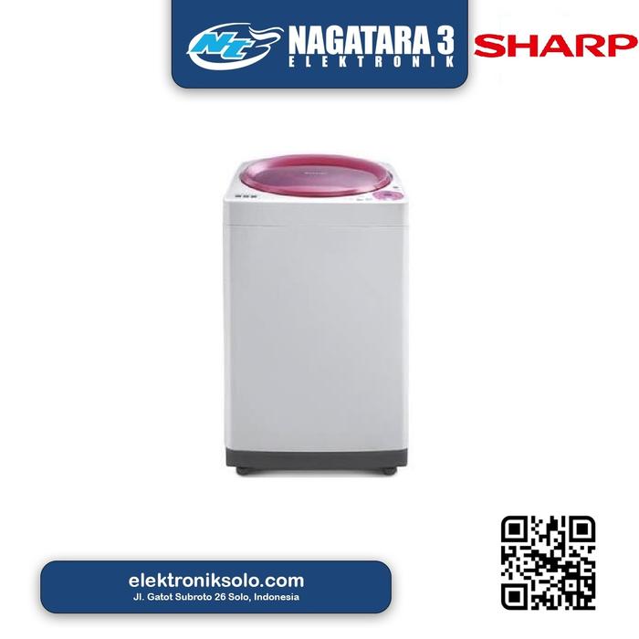 Gambar MESIN CUCI TOP LOAD SHARP ES-M806P-GMK dari NAGATARA 3 ELEKTRONIK Kota Surakarta Tokopedia