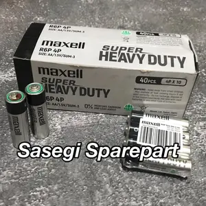 Baterai Maxell Super Power Ace Black AA 1.5V Original Baterai A2 Maxel