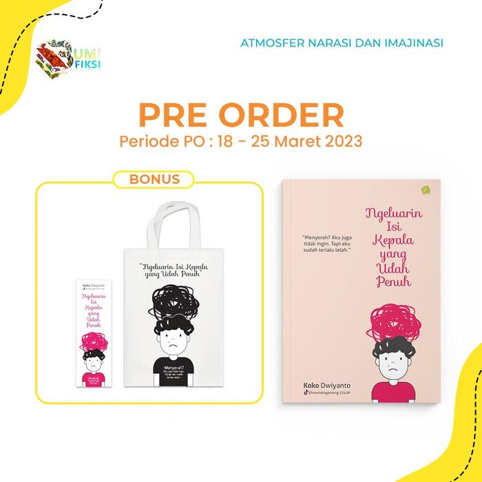 Gambar PRE ORDER - NGELUARIN ISI KEPALA YANG UDAH PENUH - KOKO DWIYANTI dari bumifiksipadang Kota Padang Tokopedia