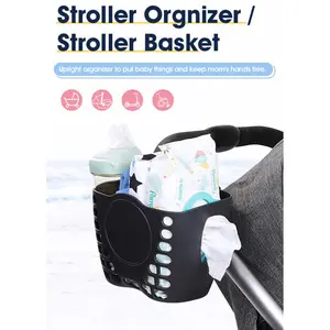 Baby Stroller Basket Organizer Storage Keranjang Sepeda Kereta Bayi