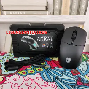 Rexus Mouse Wireless Gaming Arka II RX-107 Dual Connection - Black