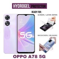 Gambar OPPO A78 5G ANTI GORES GLOSSY BLUE MATTE HYDROGEL SCREEN BACK CAM - ALAT SWIPE dari MINISHOP OFFICIAL Kota Tangerang 1 Tokopedia