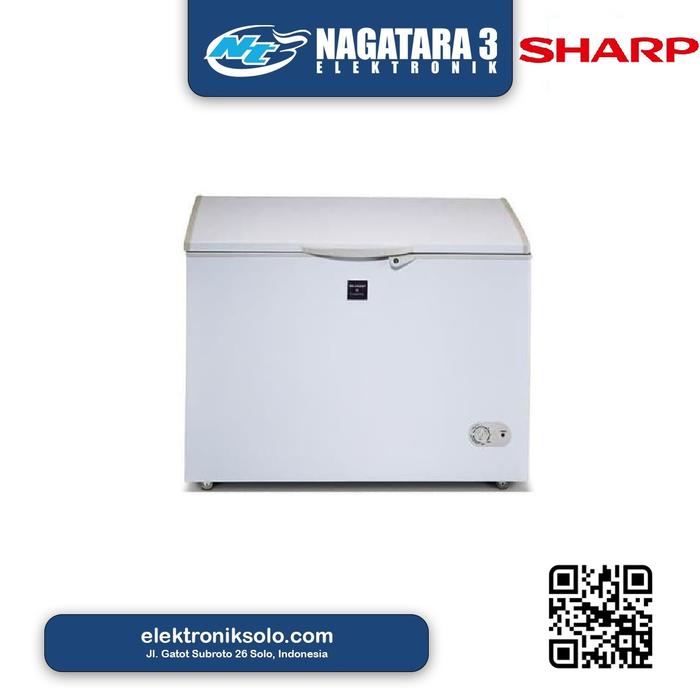 Gambar CHEST FREEZER SHARP FRV-310X dari NAGATARA 3 ELEKTRONIK Kota Surakarta Tokopedia