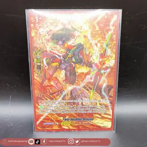 Cardfight Vanguard Bahasa Twin Buckler Dragon Full Art Perfect Guard