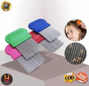 Sisir Serit Pembasmi Kutu Rambut Alumunium Head Lous Lice Remover
