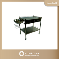 Gambar Trolley Dressing MIRAII Stainless Steel dari numedika Jakarta Timur 1 Tokopedia