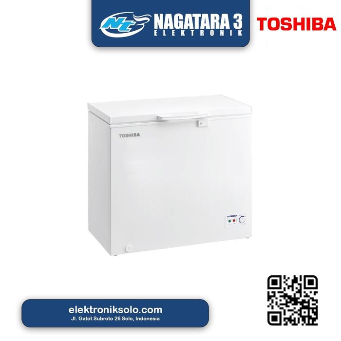 Gambar CHEST FREEZER TOSHIBA CR-A258I dari NAGATARA 3 ELEKTRONIK Kota Surakarta Tokopedia
