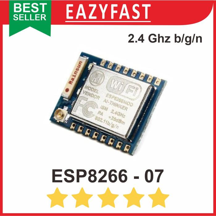 Jual ESP8266 - 07 7 Chip Only Module Serial Wifi Wireless Internet IOT ...