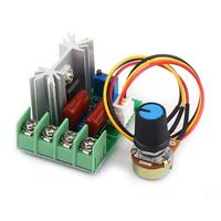 Gambar ELROSTO Dimmer Kontrol Motor Kecepatan AC 220V  Watt Besar PWM Regulator - 2000 W dari Elrosto Kota Surabaya 5 Tokopedia