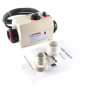 Electric Water Heater Thermostat Pemanas Kolam Renang Jacuzzi 3Kw 220V