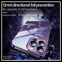 Gambar IPHONE 14 / PRO / PLUS / MAX CASE SULADA PLATING LENS MAGSAFE ORIGINAL - HITAM., IPHONE 14 6.1 dari Original Shop Nillkin Kota Administrasi Jakarta Pusat 2 Tokopedia