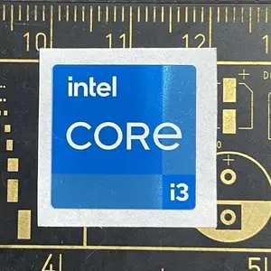 Sticker stiker logo intel Core i3 11th gen ori