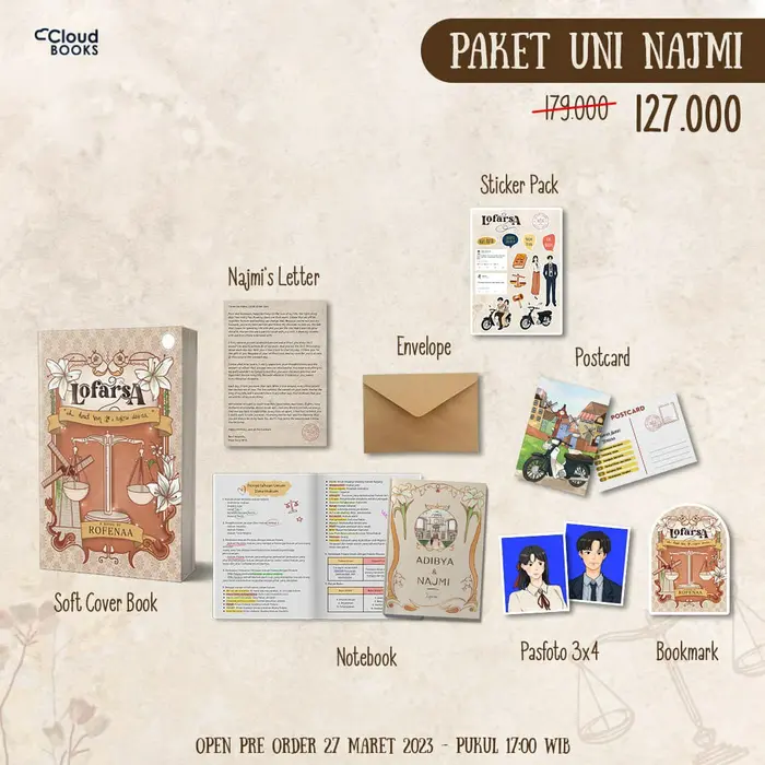 Gambar PRE ORDER - LOFARSA - ROFENAA - CLOUDBOOKS PUBLISHING - BUMIFIKSI - PO SOON dari bumifiksipadang Kota Padang 4 Tokopedia