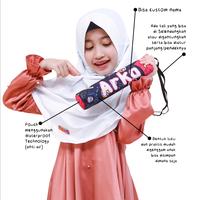 Gambar Sajadah Anak Laki laki,Sajadah anak Custom Nama,Free Pouch dari Customkids Kota Cimahi 4 Tokopedia