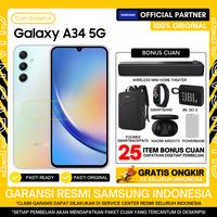 Gambar SAMSUNG GALAXY A34 5G 8/256 A 34 5G 8/128 GARANSI RESMI INDONESIA - SILVER 8/128, TANPA BONUS dari Cuan Gadget.id Kota Bekasi 1 Tokopedia