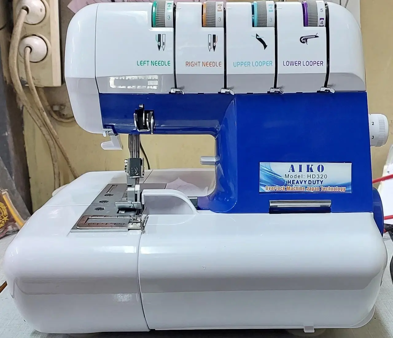 mesin obras benang portable empat dan neci - heavy duty - AIKO Hd320