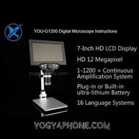 Gambar Mikroskop Digital Portable LCD Digital Microscope 3.6MP 600X lengkap dari yogyaponsel Kab. Bantul 1 Tokopedia