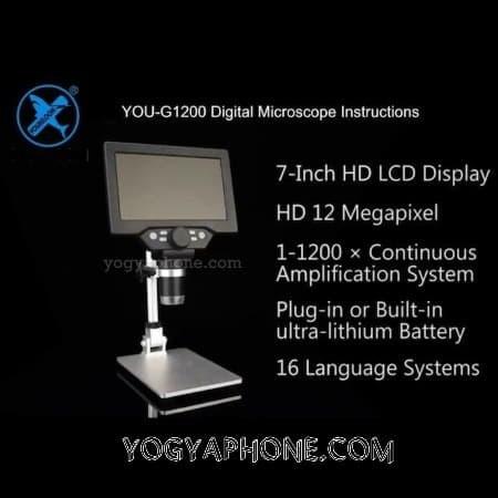 Gambar Mikroskop Digital Portable LCD Digital Microscope 3.6MP 600X lengkap dari yogyaponsel Kab. Bantul Tokopedia