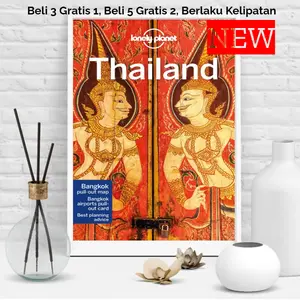Buku Panduan Travel Lonely Planet Thailand 18th Newest Edition