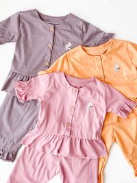 Gambar Cocopop Baby Olivia Shirt ( Baju Polos Kaos Katun Bayi Cotton Stelan - Cor Yellow, S(0-6M) dari Cocopop Baby Kota Tangerang 1 Tokopedia