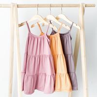 Gambar Cocopop Baby Jasmine Dress ( Baju Polos Kaos Katun Bayi Dress Tank Top - Corn Yellow, S(2-3y) dari Cocopop Baby Kota Tangerang 1 Tokopedia