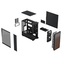 Gambar CASING FRACTAL NORTH Charcoal Black TG - Mid Tower ATX Case TG dari Techno Computer Bali Kota Denpasar 5 Tokopedia