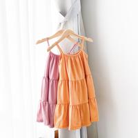 Gambar Cocopop Baby Jasmine Dress ( Baju Polos Kaos Katun Bayi Dress Tank Top - Corn Yellow, S(2-3y) dari Cocopop Baby Kota Tangerang 4 Tokopedia