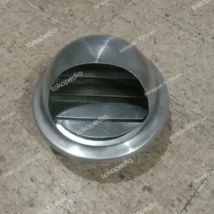 Vent cup 8 in / penutup lubang flexible ducting pipa cerobong AC vent